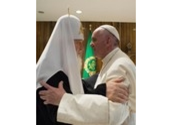 Papa Francesco e il patriarca Kirill